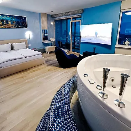 아파트 Sky Dream Jacuzzi Sauna 33 Floor 클라이페다